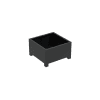 Plantenbak Carrez met Poten 100x100x60 cm