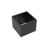 Plantenbak Carrez zonder bodem 100x100x80 cm