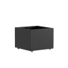 Plantenbak Carrez met wielen 80x80x60 cm