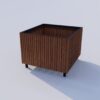 Plantenbak Tina 95x95x80 cm