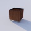 Plantenbak Tina 70x70x80 cm