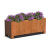 Plantenbak Carrez met poten 150x50x60 cm