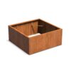 Plantenbak Carrez zonder bodem 140x140x60 cm