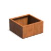 Plantenbak Carrez zonder bodem 80x80x40 cm