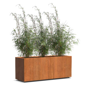 Plantenbak Carrez met wielen 150x50x60 cm