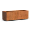 Plantenbak Carrez met wielen 150x50x50 cm