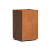 Plantenbak Carrez met wielen 50x50x80 cm