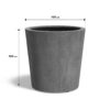 Plantenbak Conic Ø100×100 cm