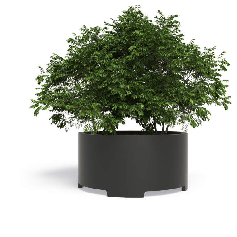Plantenbak Sydney met Poten 150x150x80 cm