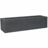 Plantenbak Jort Low grijs 100x30x25 cm