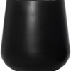 Plantenbak Pax zwart Ø44×46 cm