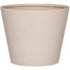 Plantenbak Bucket wit Ø50×40 cm