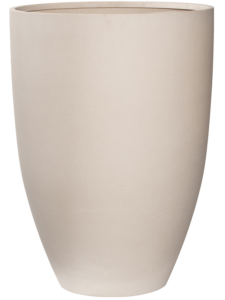 Plantenbak Ben wit Ø52×72 cm