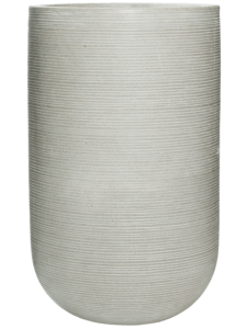 Plantenbak Cody High grijs Ø42×70 cm