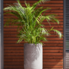 Plantenbak Cody High grijs Ø42×70 cm