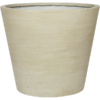 Plantenbak Bucket beige Ø58×50 cm