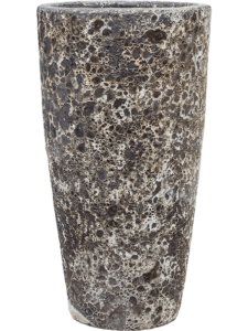 Plantenbak Partner Straight relic zwart Ø35×65 cm