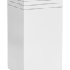 Plantenbak Square wit 38x38x75 cm