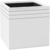 Plantenbak Cube wit 38x38x38 cm