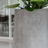 Plantenbak Darcy ruw grijs Ø62×60 cm