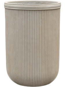 Plantenbak Cylinder beige Ø45×65 cm