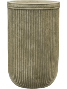 Plantenbak Cylinder groen Ø30×47 cm