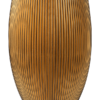 Plantenbak Capi Nature Groove Goud Ø58×84 cm
