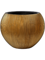 Plantenbak Capi Nature Groove Goud Ø39×33 cm Plantenbak Capi Nature Groove Goud Ø39×33 cm
