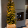 Plantenbak Capi Nature Groove Goud Ø63×51 cm
