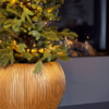 Plantenbak Capi Nature Groove Goud Ø63×51 cm