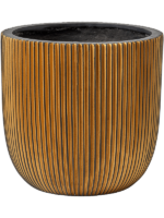 Plantenbak Capi Nature Groove Goud Ø42×40 cm Plantenbak Capi Nature Groove Goud Ø42×40 cm