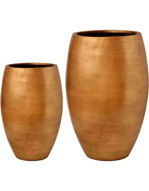 Plantenbak Capi Lux Retro Goud Ø56×84 cm