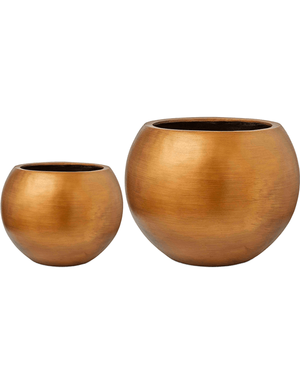 Plantenbak Capi Lux Retro Goud Ø62×50 cm