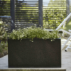 Plantenbak Capi Lux Terrazzo Zwart 64x25x35 cm