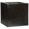 Plantenbak Capi Lux Terrazzo Zwart 60x60x60 cm