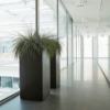 Plantenbak Capi Lux Terrazzo Zwart 45x45x100 cm