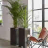 Plantenbak Capi Urban Smooth NL Zwart 36x36x79 cm