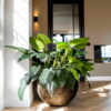 Plantenbak Capi Nature Rib NL Goud Ø62×48 cm