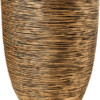 Plantenbak Capi Nature Rib NL Goud Ø46×58 cm