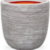 Plantenbak Capi Nature Rib NL Beige Ø55×53 cm