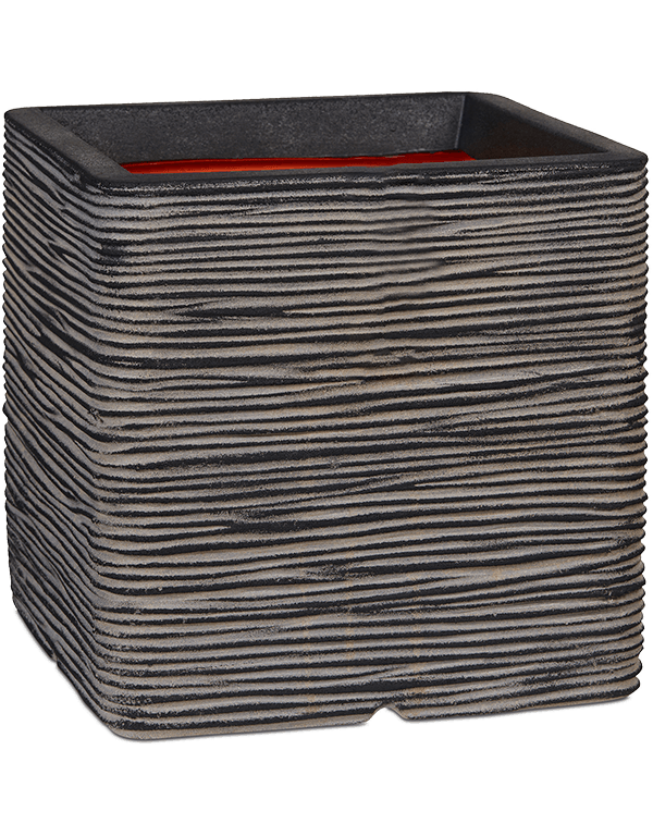 Capi Nature Rib NL Antraciet 30x30x30 cm