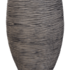 Plantenbak Capi Nature Rib NL Antraciet Ø55×85 cm