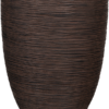 Plantenbak Capi Nature Rib NL Bruin Ø46×58 cm