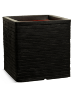 Plantenbak Capi Nature Row NL Zwart 30x30x30 cm Plantenbak Capi Nature Row NL Zwart 30x30x30 cm