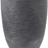 Plantenbak Capi Waste Rib NL Grijs Ø46×58 cm