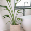 Plantenbak Capi Waste Rib NL Beige Ø43×41 cm