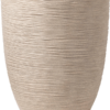 Plantenbak Capi Waste Rib NL Beige Ø46×58 cm