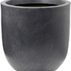 Plantenbak Capi Waste Smooth NL Grijs Ø43×41 cm