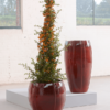 Plantenbak Moda Rood Ø43×74 cm
