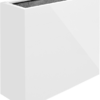 Plantenbak Argento Wit 95x34x90 cm